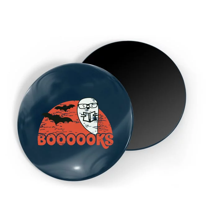 Cute Ghost Boooooks School Librarian Or Teacher Halloween Magnet