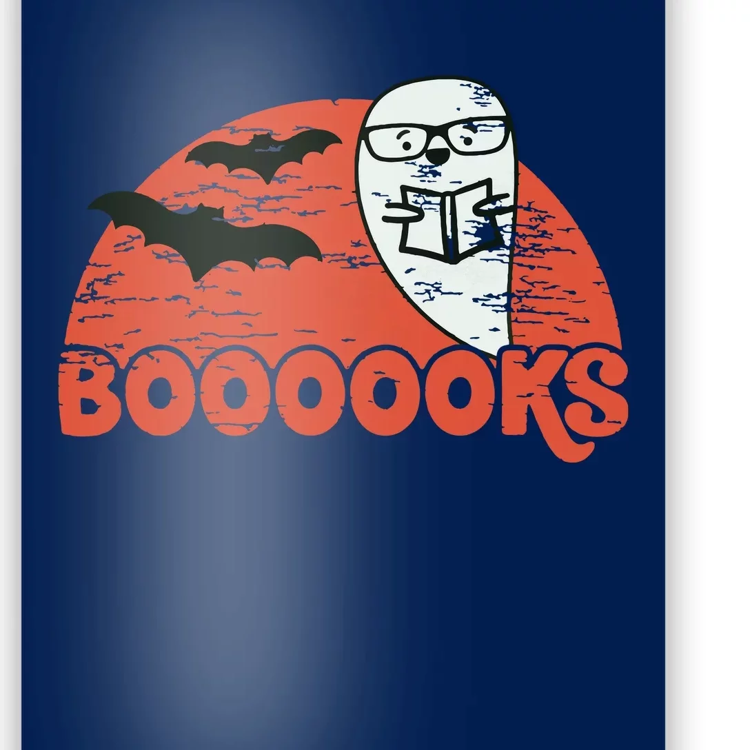 Cute Ghost Boooooks School Librarian Or Teacher Halloween Poster