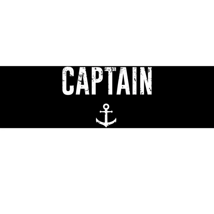 Captain Gift Boat Owner Novelty Gift Bumper Sticker