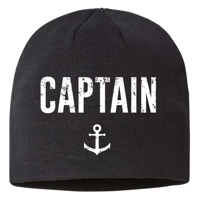 Captain Gift Boat Owner Novelty Gift 8 1/2in Sustainable Knit Beanie