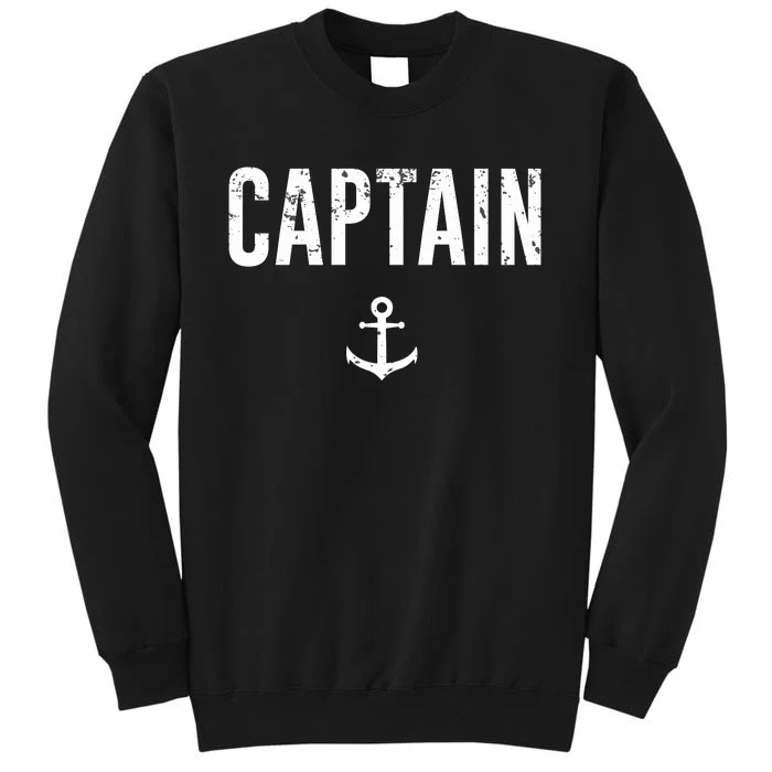 Captain Gift Boat Owner Novelty Gift Tall Sweatshirt