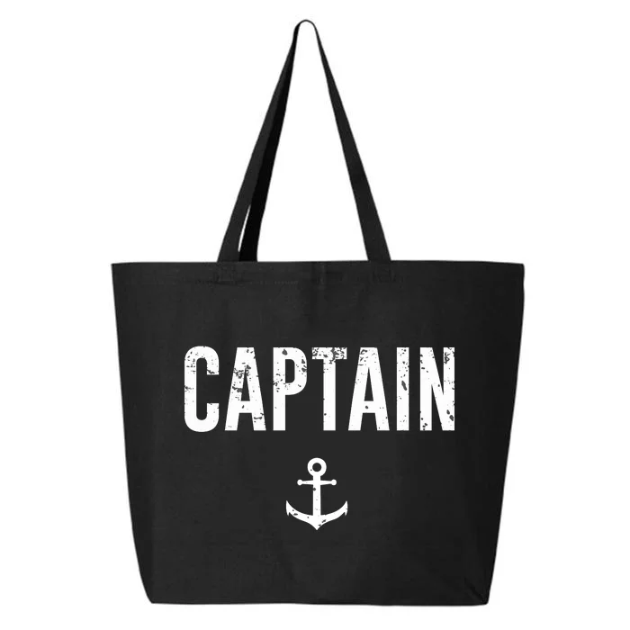 Captain Gift Boat Owner Novelty Gift 25L Jumbo Tote