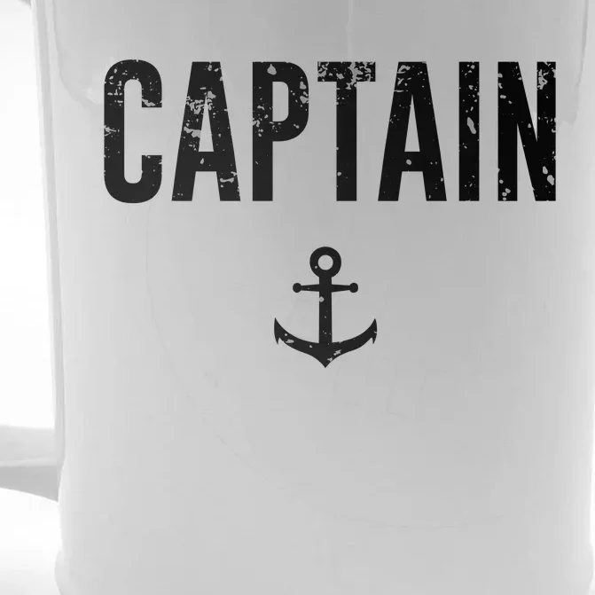 Captain Gift Boat Owner Novelty Gift Front & Back Beer Stein