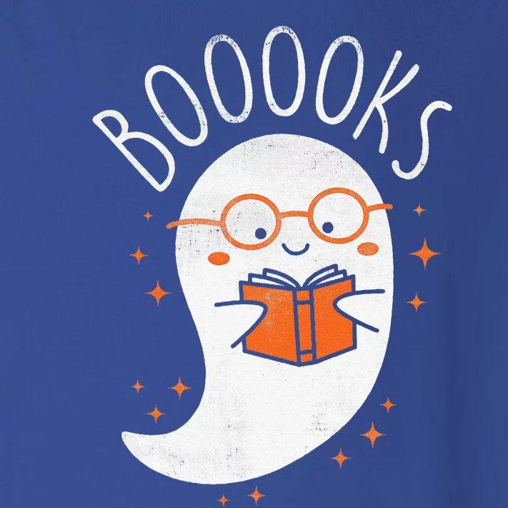 Cute Ghost Book Reading Halloween Teacher Top Toddler Long Sleeve Shirt