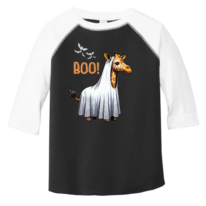 Cute Giraffe Boo Halloween Costume Zoo Lover Toddler Fine Jersey T-Shirt