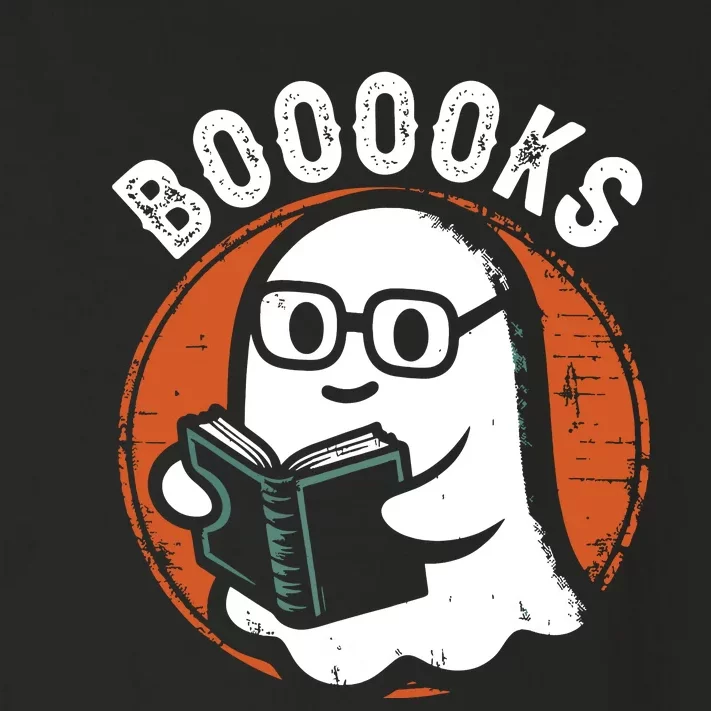 Cute Ghost Book Reading Books Lover Retro Halloween Teacher Toddler Long Sleeve Shirt