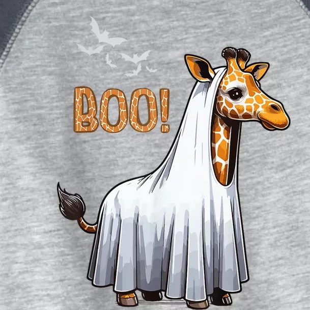 Cute Giraffe Boo Halloween Costume Zoo Lover Toddler Fine Jersey T-Shirt