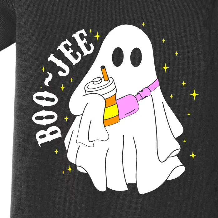 Cute Ghost Boujee BooJee Halloween Spooky Season Gift Baby Bodysuit