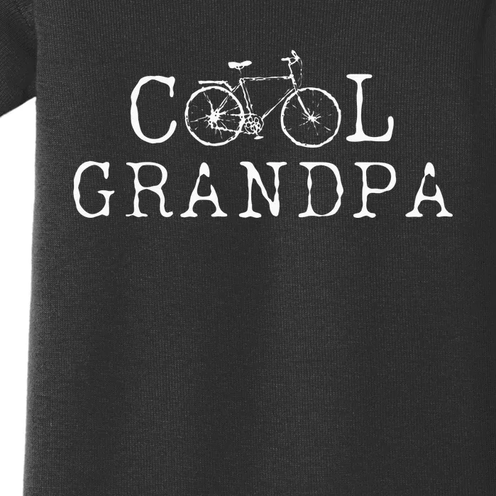 Cool Grandpa Bike Grandpa Cycling Grandpa Grandpa Bike Baby Bodysuit