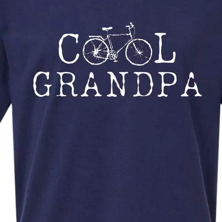 Cool Grandpa Bike Grandpa Cycling Grandpa Grandpa Bike Sueded Cloud Jersey T-Shirt