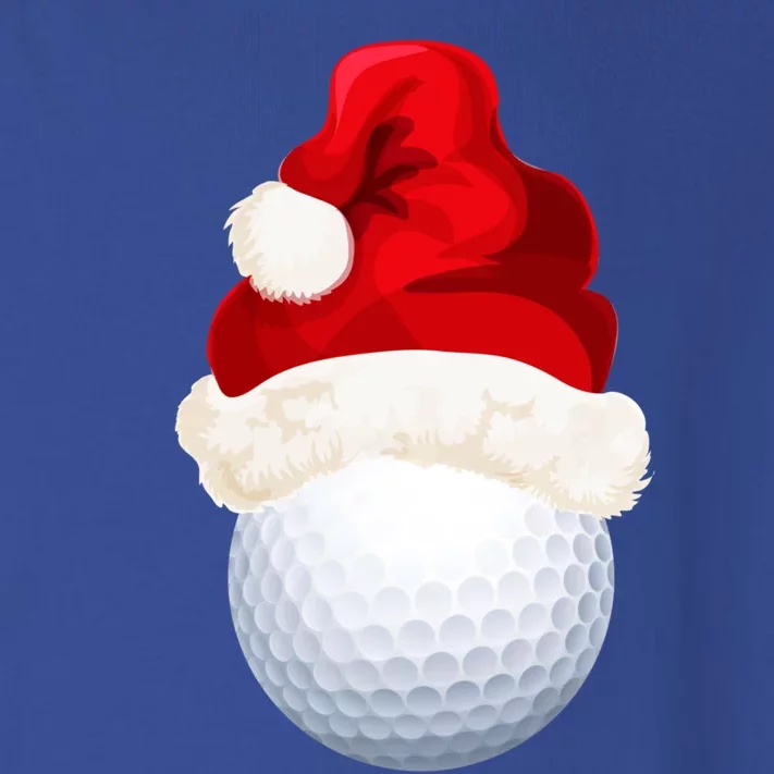 Christmas Golf Ball Santa Hat Funny Xmas Game Sport Funny Gift Toddler Long Sleeve Shirt