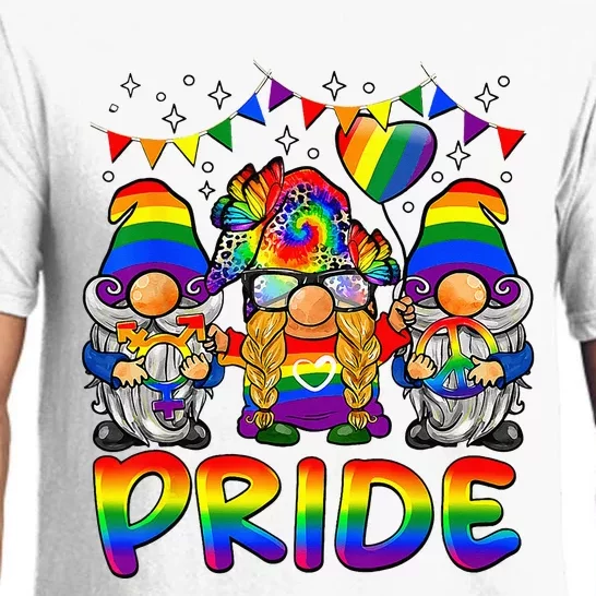 Cute Gay Bisexual Transsexual Gnomes LGBTQ Pride Ally Pajama Set