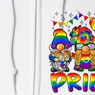 Cute Gay Bisexual Transsexual Gnomes LGBTQ Pride Ally Full Zip Hoodie