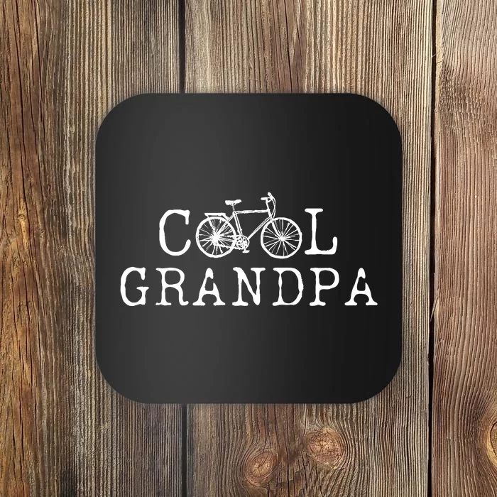 Cool Grandpa Bicycle Grandpa Cycling Grandpa Bike Coaster