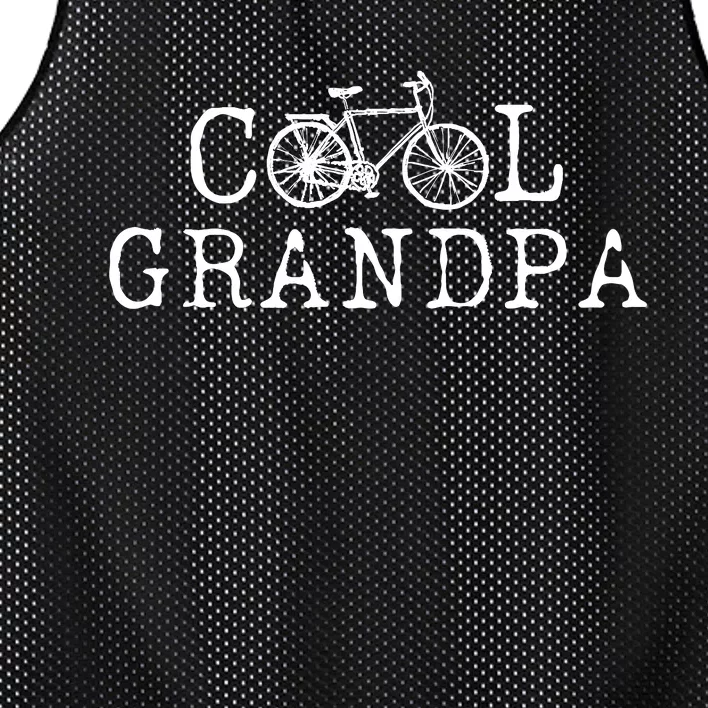 Cool Grandpa Bicycle Grandpa Cycling Grandpa Bike Mesh Reversible Basketball Jersey Tank