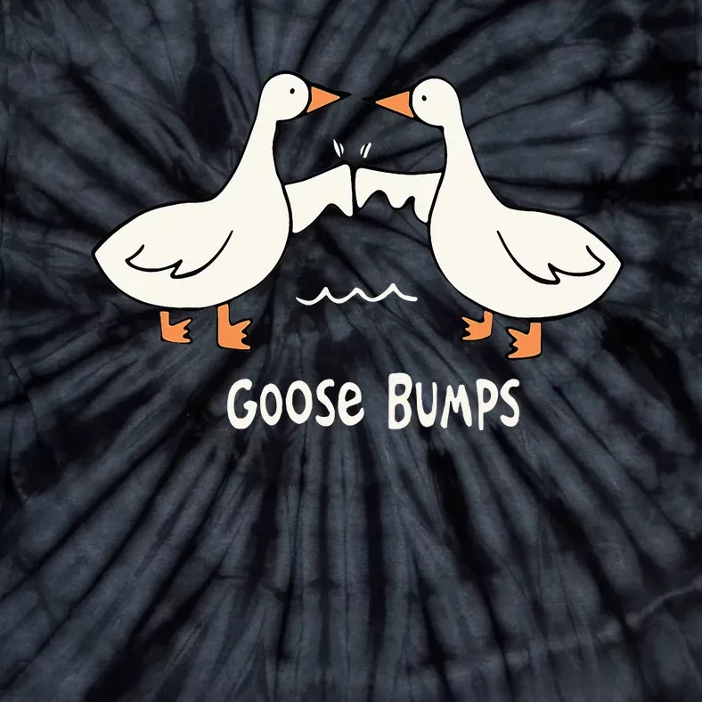 Cute Goose Bumps Funny Animal Pun Lover Tie-Dye T-Shirt