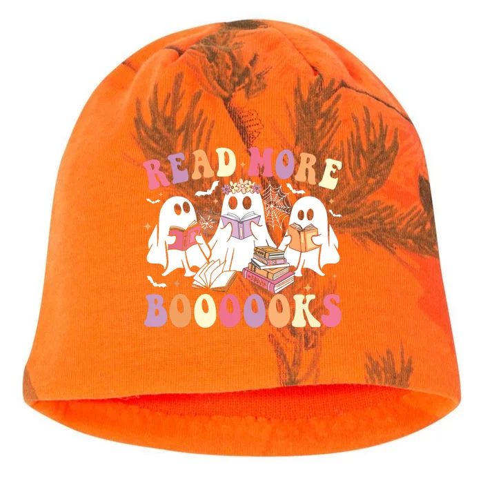 Cute Ghost Book Read More Books Funny Teachers Halloween Kati - Camo Knit Beanie