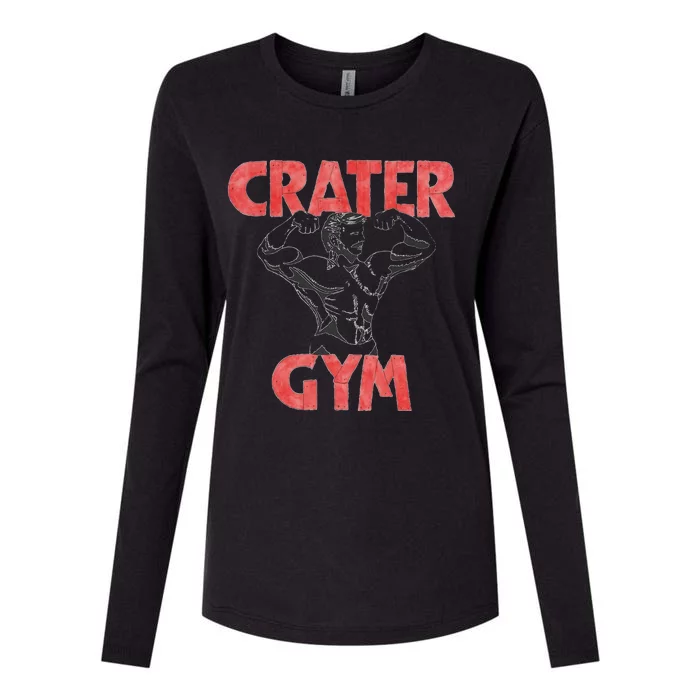 Crater Gym Womens Cotton Relaxed Long Sleeve T-Shirt