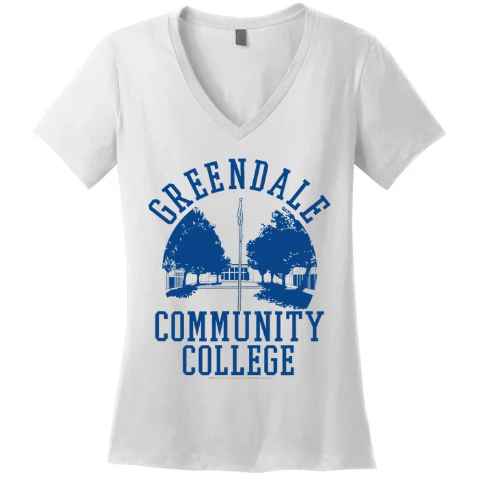 Community Greendale Community College Women's V-Neck T-Shirt