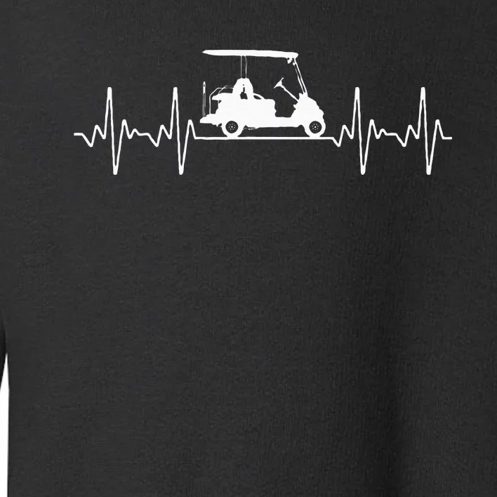 Cool Golf Cart Art For Wo Golfer Golf Lover & Players Toddler Sweatshirt