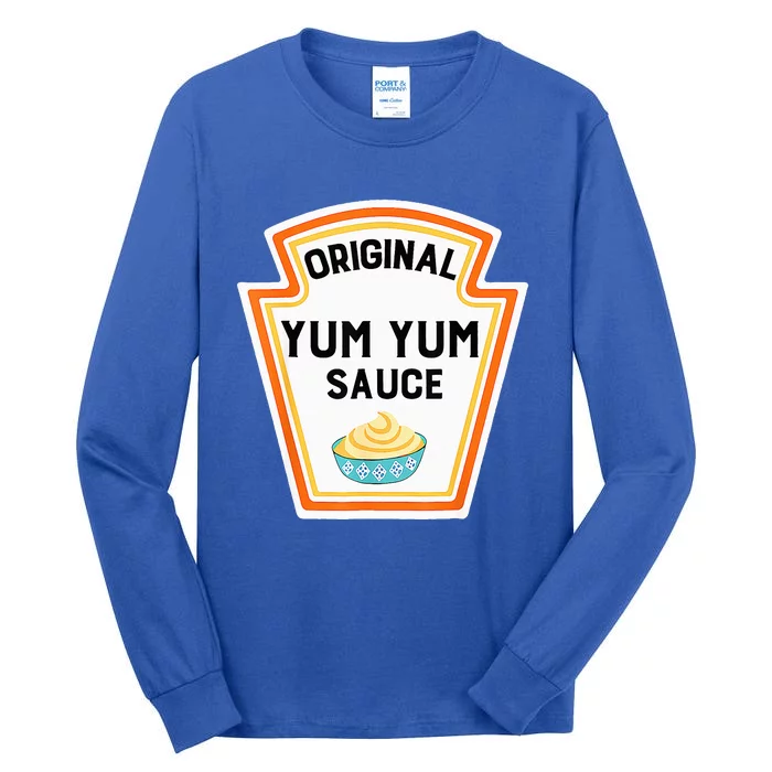 Cute Group Condiments Halloween Costume Family Yum Yum Sauce Tall Long Sleeve T-Shirt