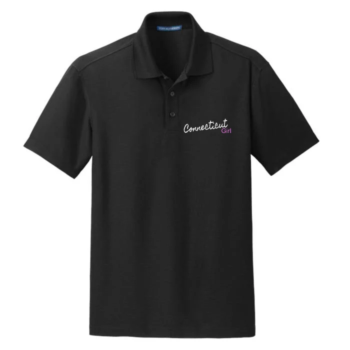 Connecticut Girl Dry Zone Grid Performance Polo