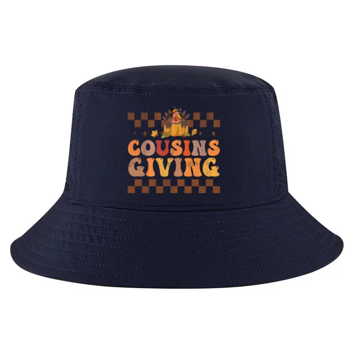 Cousins Giving Cute Turkey Cousin Crew Thanksgiving Family Gift Cool Comfort Performance Bucket Hat