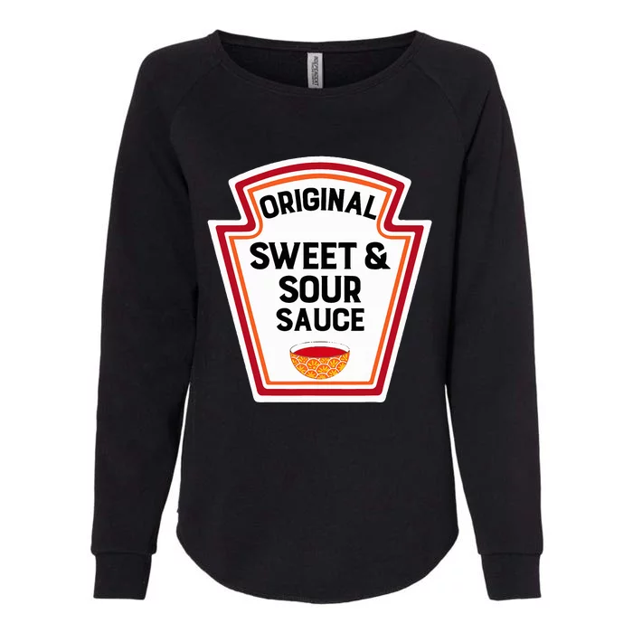 Cute Group Condiments Halloween Costume Sweet And Sour Sauce Womens California Wash Sweatshirt