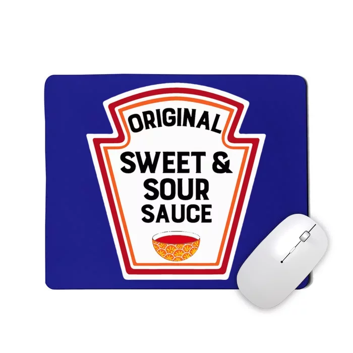 Cute Group Condiments Halloween Costume Sweet And Sour Sauce Mousepad