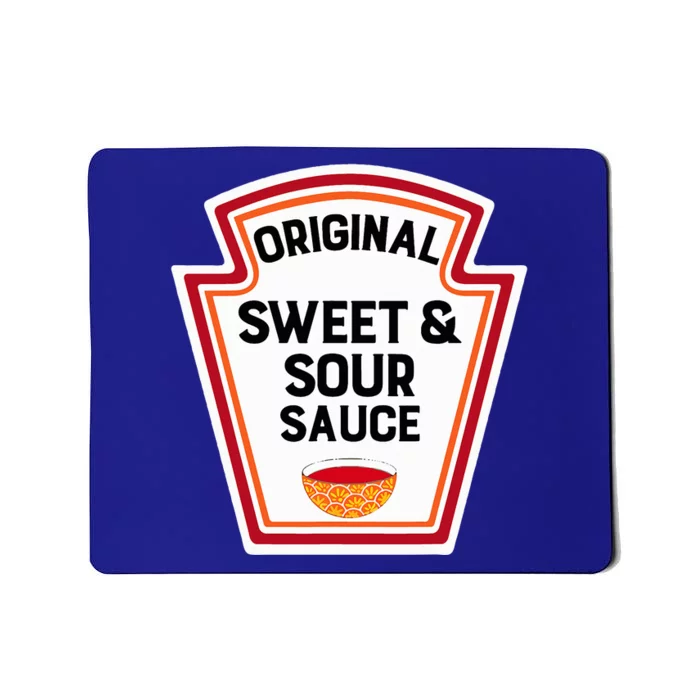 Cute Group Condiments Halloween Costume Sweet And Sour Sauce Mousepad