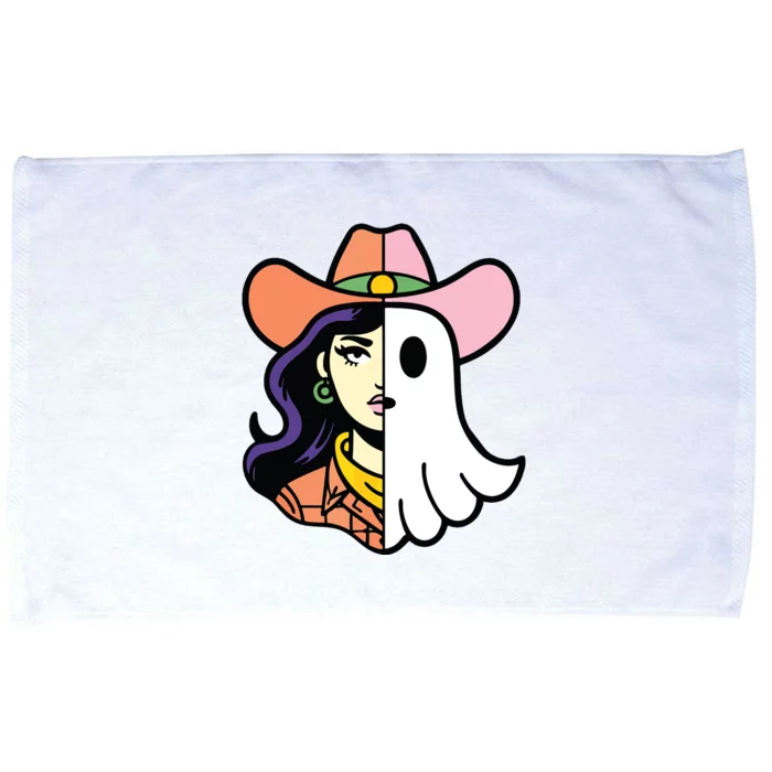 Cool Ghoul Cowgirl Microfiber Hand Towel