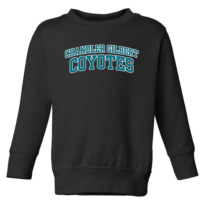 Chandler Gilbert Community College Coyotes Toddler Sweatshirt