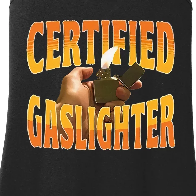 Certified Gaslighter Ladies Essential Tank