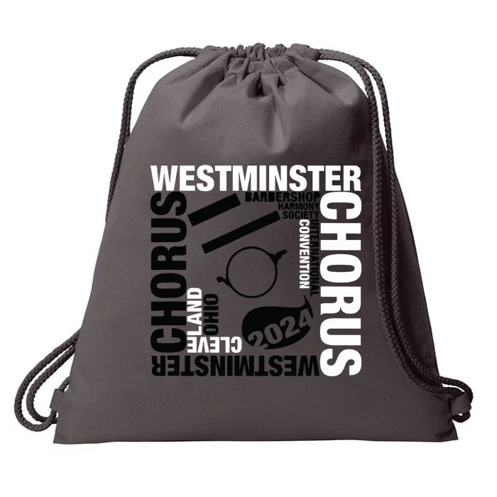 Cleveland Gold Drawstring Bag