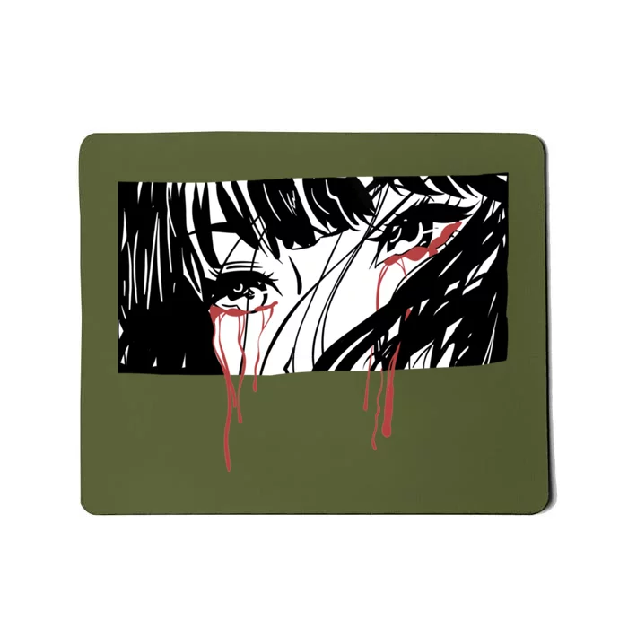 Crying Girl Mousepad