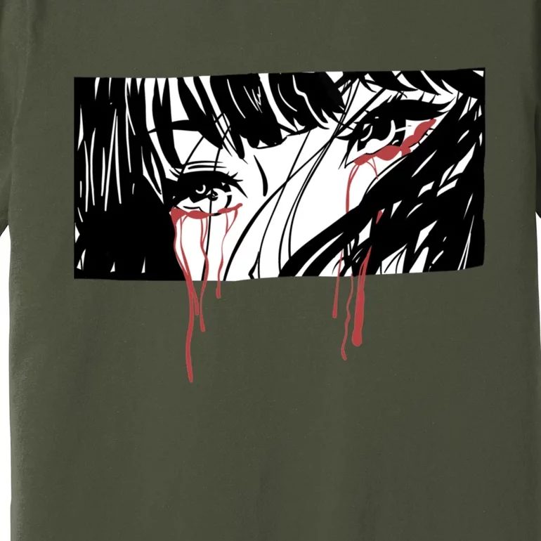 Crying Girl Premium T-Shirt