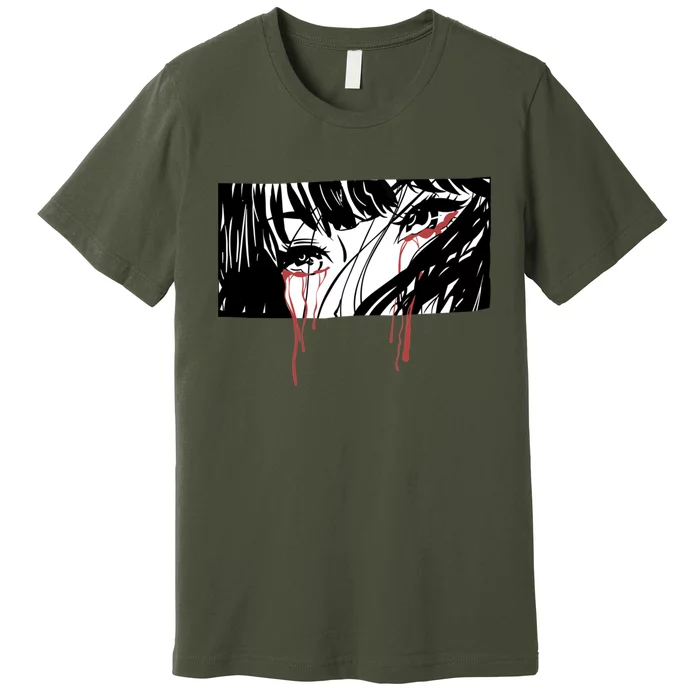 Crying Girl Premium T-Shirt