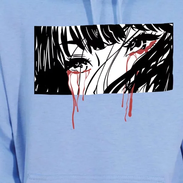 Crying Girl Unisex Surf Hoodie