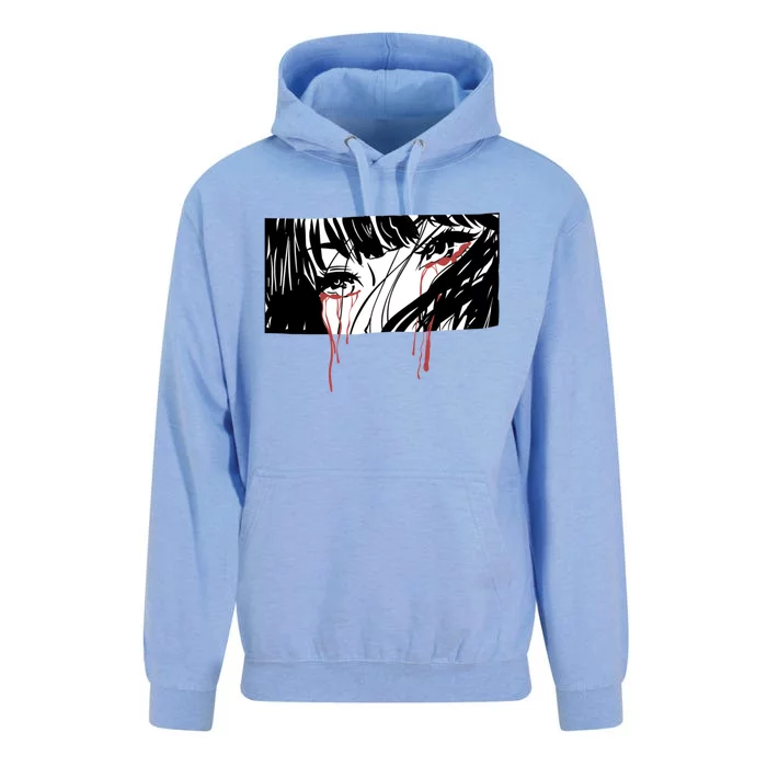 Crying Girl Unisex Surf Hoodie