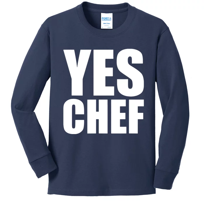 Chef Gift Kids Long Sleeve Shirt