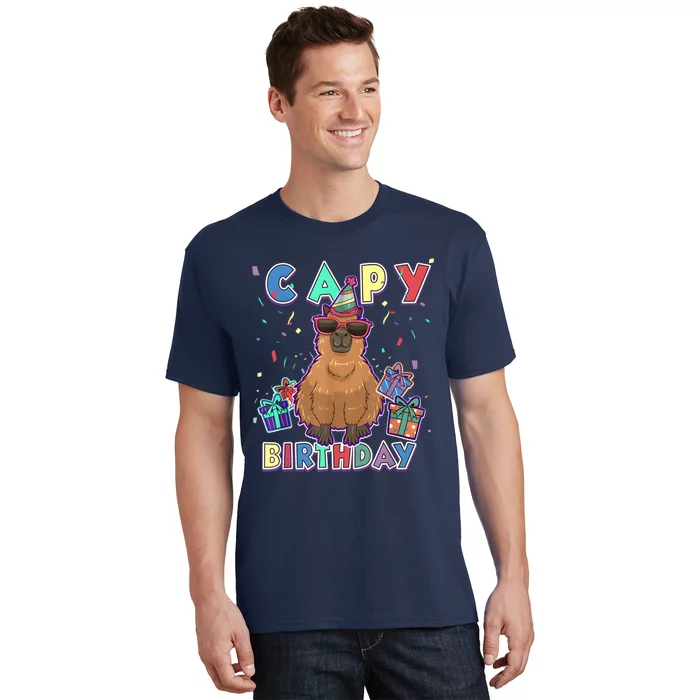 Capybara Gifts, Capy Birthday, Happy Birthday Capybara T-Shirt