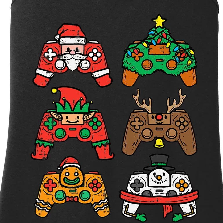 Christmas Gamer Controller Xmas Gaming Ladies Essential Tank