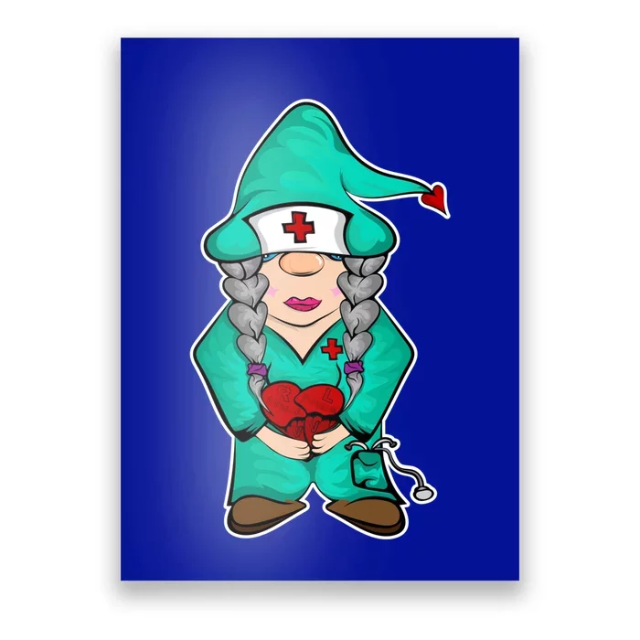 Cardiology Gnome Cute Cardiac Departt Medical Gnome Gift Poster