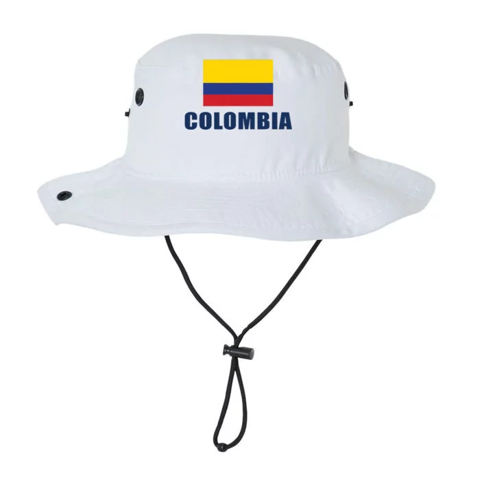 Colombia Gift Columbian Flag Pride Gift Legacy Cool Fit Booney Bucket Hat