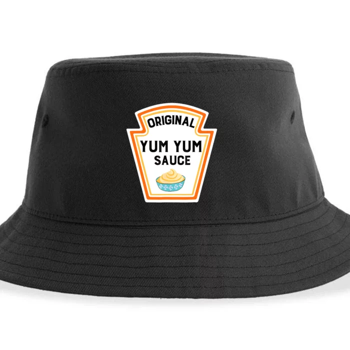 Cute Group Condiments Halloween Costume Family Yum Yum Sauce Sustainable Bucket Hat