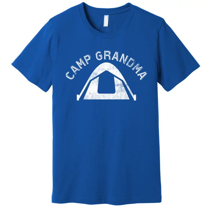 Camp Grandma Cousin Camping Gift Premium T-Shirt