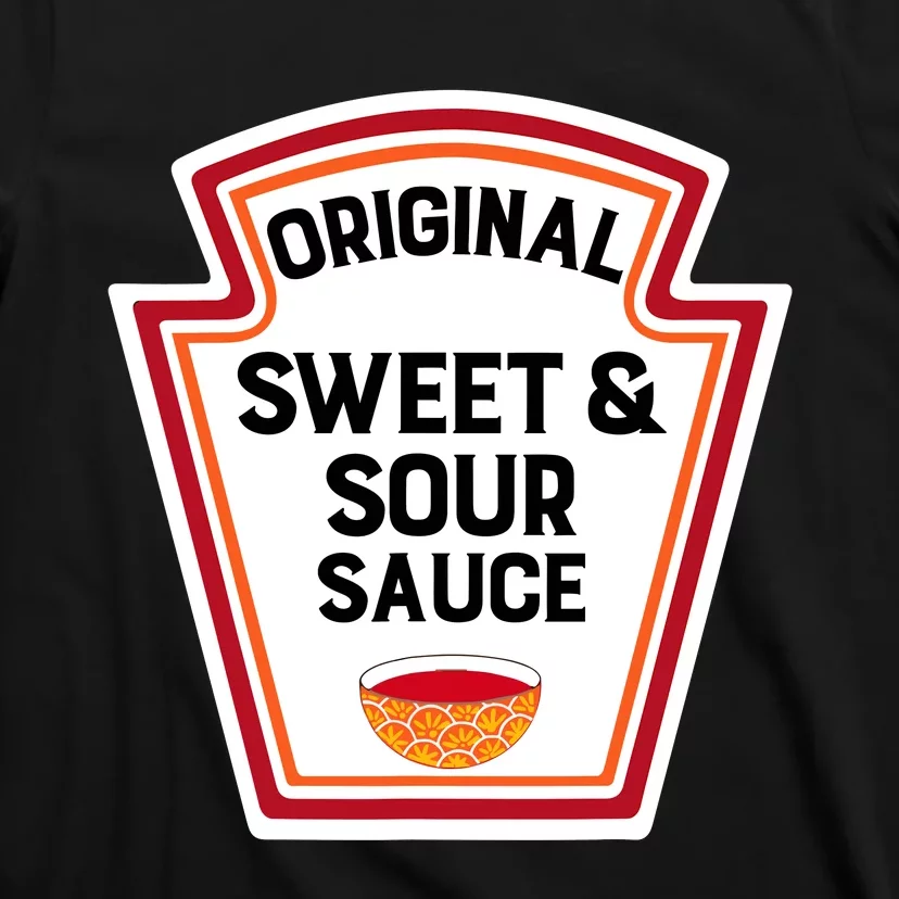 Cute Group Condiments Halloween Costume Sweet And Sour Sauce T-Shirt