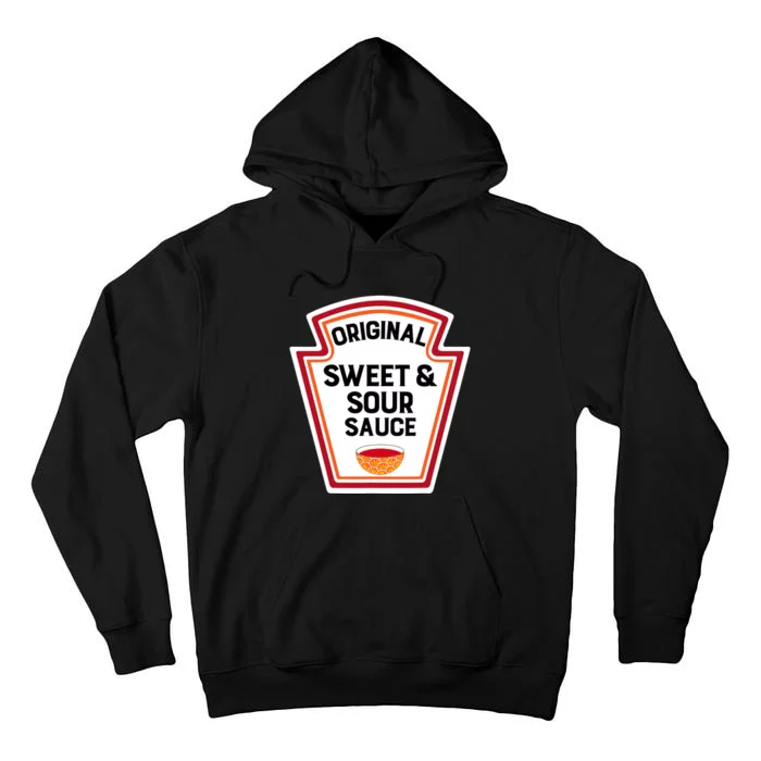 Cute Group Condiments Halloween Costume Sweet And Sour Sauce Tall Hoodie