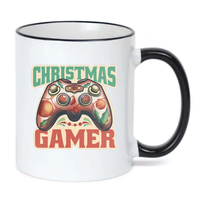 Christmas Gamer Black Color Changing Mug