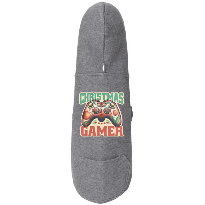 Christmas Gamer Doggie 3-End Fleece Hoodie